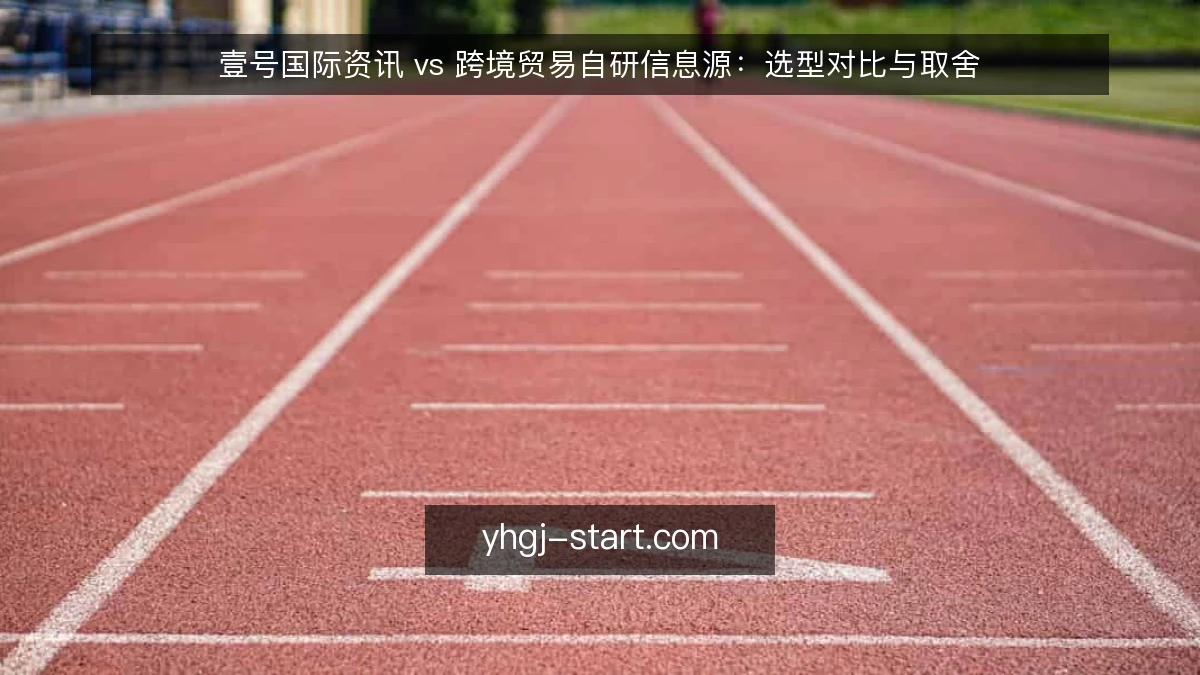 壹号国际资讯 vs 跨境贸易自研信息源:选型对比与取舍