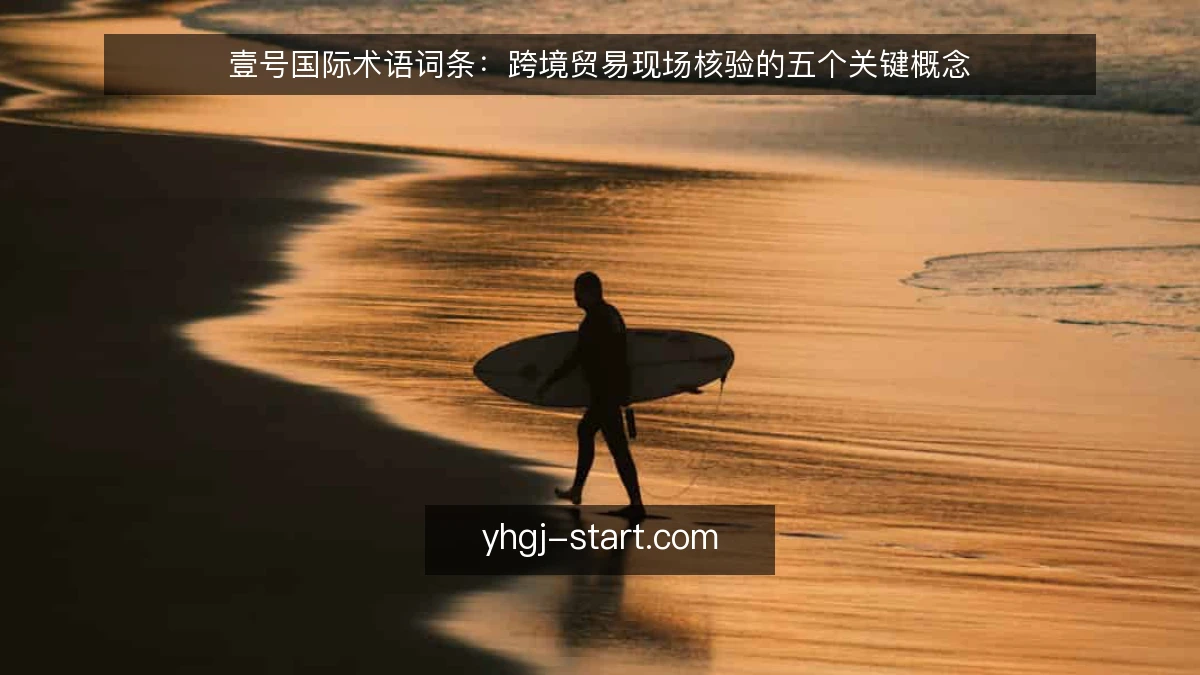 壹号国际术语词条：跨境贸易现场核验的五个关键概念